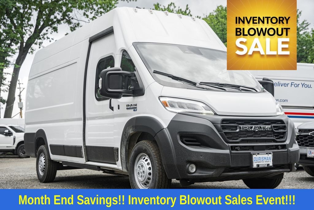 New 2025 Ram ProMaster PROMASTER EV STEP VAN SUPER HIGH ROOF 159' WB EXT Cargo Van