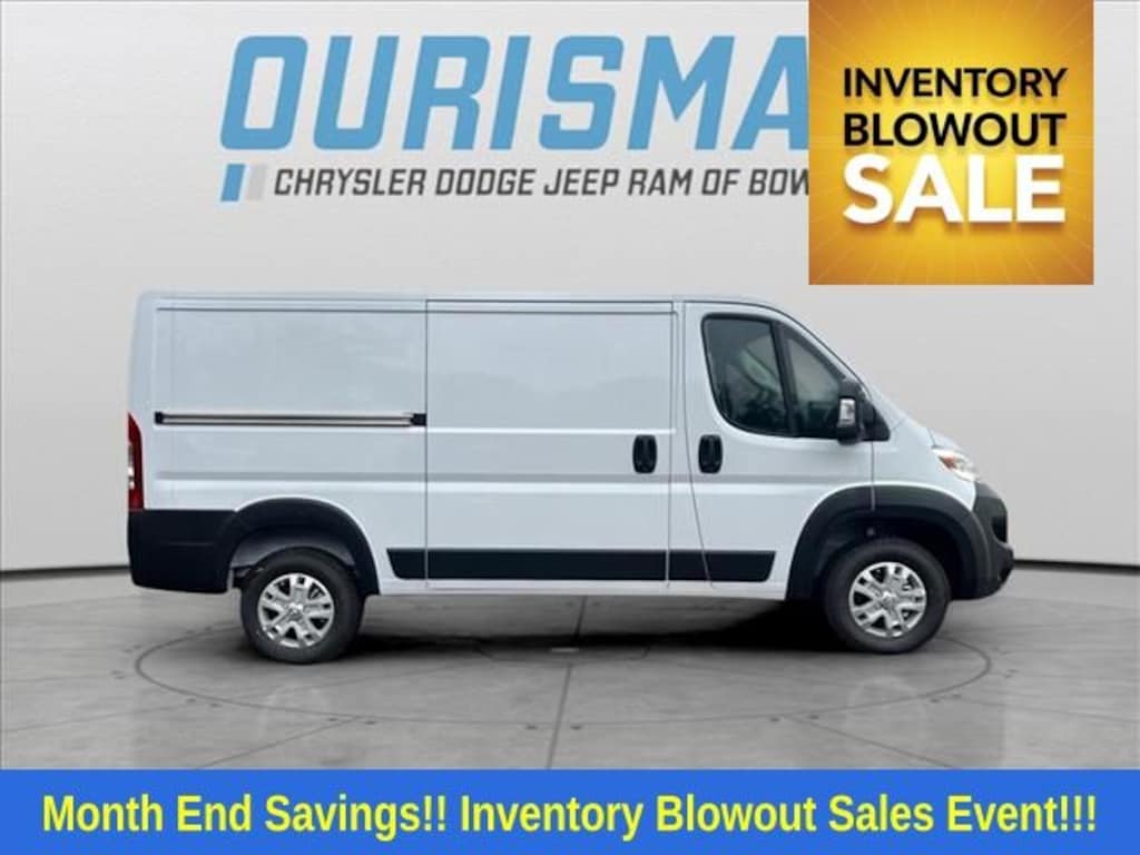 New 2025 Ram ProMaster PROMASTER 2500 SLT CARGO VAN LOW ROOF 136' WB Cargo Van