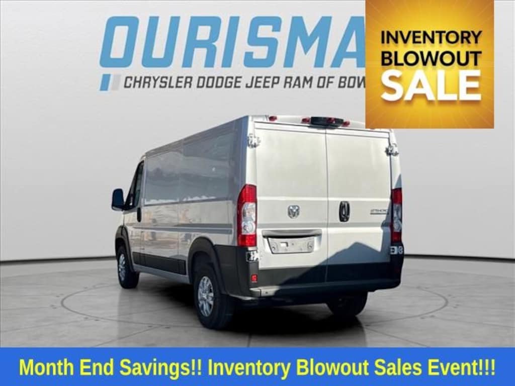 New 2025 Ram ProMaster PROMASTER 2500 SLT CARGO VAN LOW ROOF 136' WB Cargo Van
