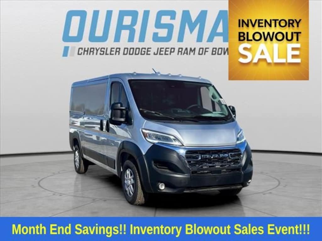 New 2025 Ram ProMaster PROMASTER 2500 SLT CARGO VAN LOW ROOF 136' WB Cargo Van