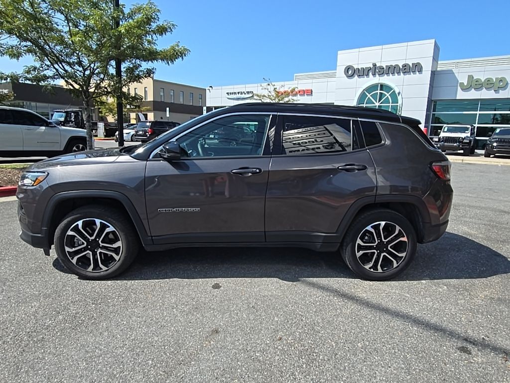 Used 2023 Jeep Compass Limited with VIN 3C4NJDCN1PT524868 for sale in Laurel, MD