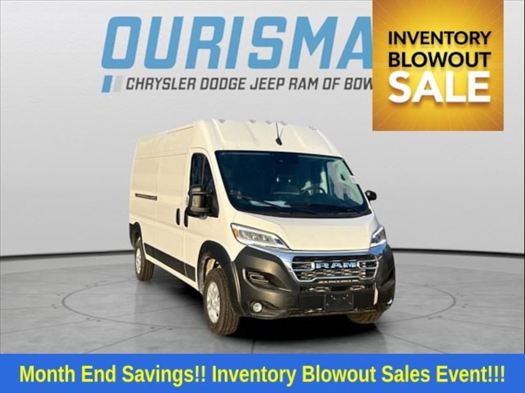 New 2025 Ram ProMaster PROMASTER 3500 SLT CARGO VAN HIGH ROOF 159' WB Cargo Van