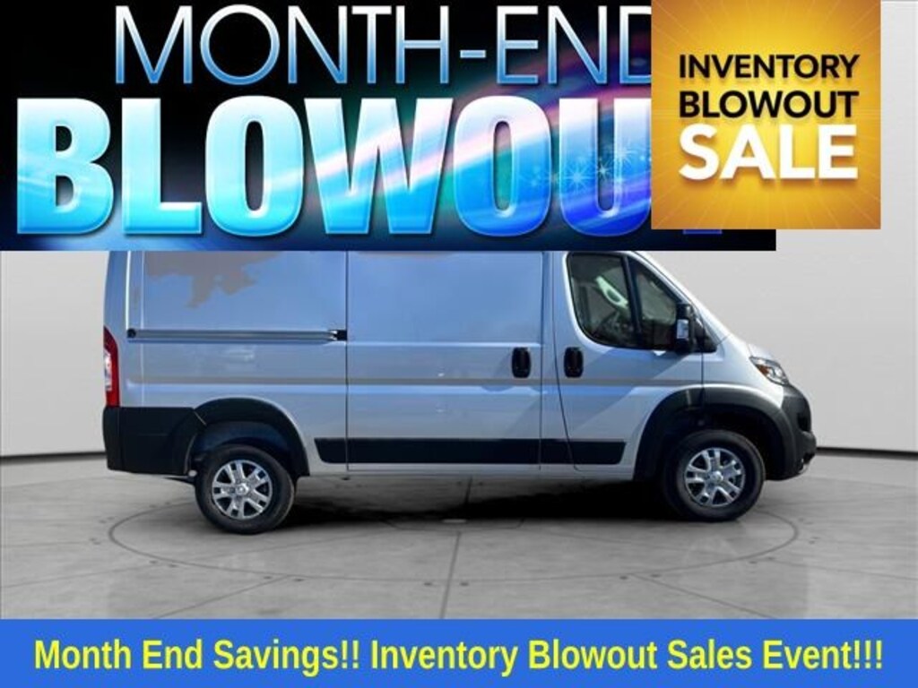 New 2025 Ram ProMaster PROMASTER 2500 SLT CARGO VAN LOW ROOF 136' WB Cargo Van