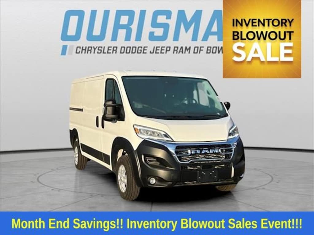 New 2025 Ram ProMaster PROMASTER 2500 SLT CARGO VAN LOW ROOF 136' WB Cargo Van