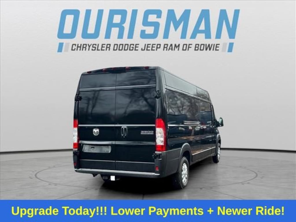 New 2025 Ram ProMaster PROMASTER 3500 SLT CARGO VAN HIGH ROOF 159' WB EXT Cargo Van