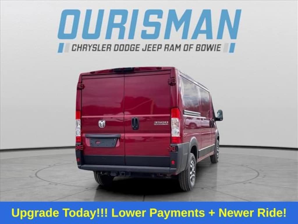 New 2025 Ram ProMaster PROMASTER 3500 SLT CARGO VAN LOW ROOF 136' WB Cargo Van