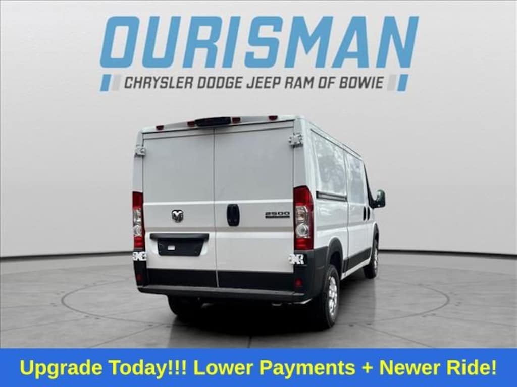 New 2025 Ram ProMaster PROMASTER 2500 SLT CARGO VAN LOW ROOF 136' WB Cargo Van