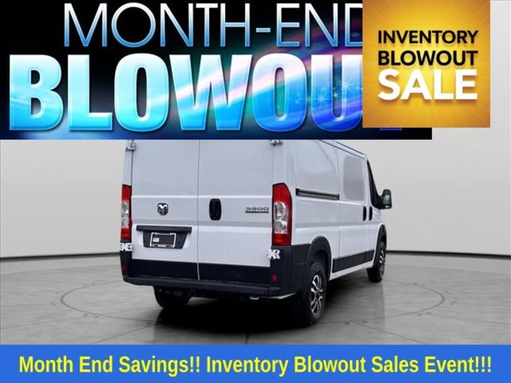 New 2025 Ram ProMaster PROMASTER 3500 SLT CARGO VAN LOW ROOF 136' WB Cargo Van