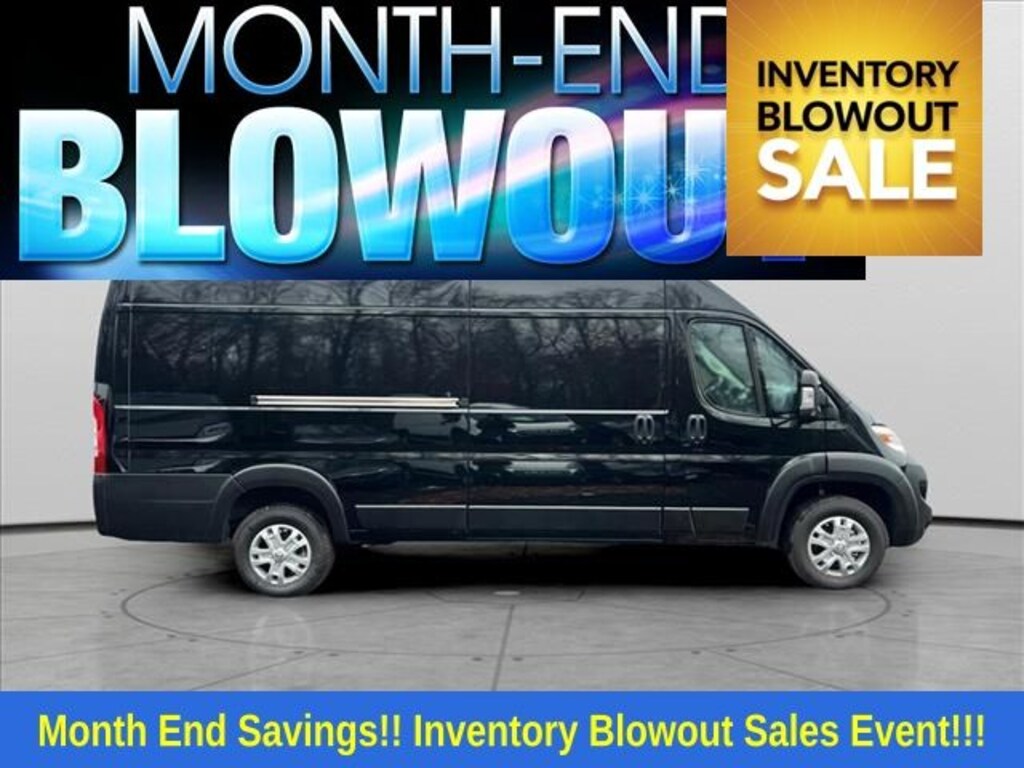 New 2025 Ram ProMaster PROMASTER 3500 SLT CARGO VAN HIGH ROOF 159' WB EXT Cargo Van