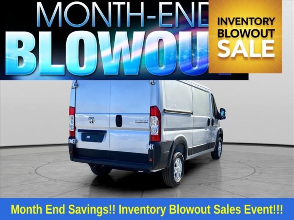 New 2025 Ram ProMaster PROMASTER 2500 SLT CARGO VAN LOW ROOF 136' WB Cargo Van