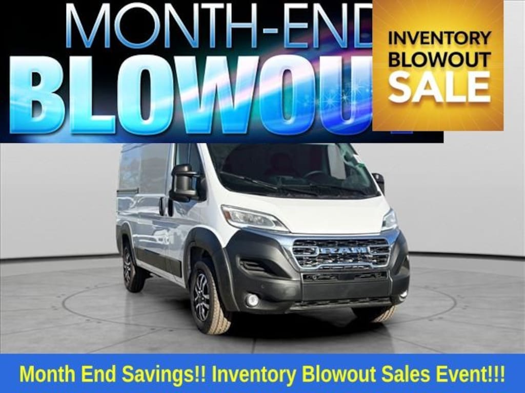 New 2025 Ram ProMaster PROMASTER 3500 SLT CARGO VAN LOW ROOF 136' WB Cargo Van