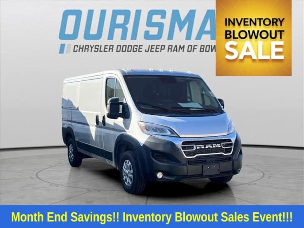 New 2025 Ram ProMaster PROMASTER 2500 SLT CARGO VAN LOW ROOF 136' WB Cargo Van