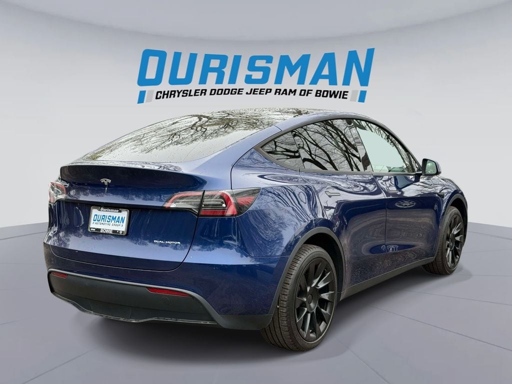Used 2023 Tesla Model Y Long Range with VIN 7SAYGDEEXPF767489 for sale in Bowie, MD