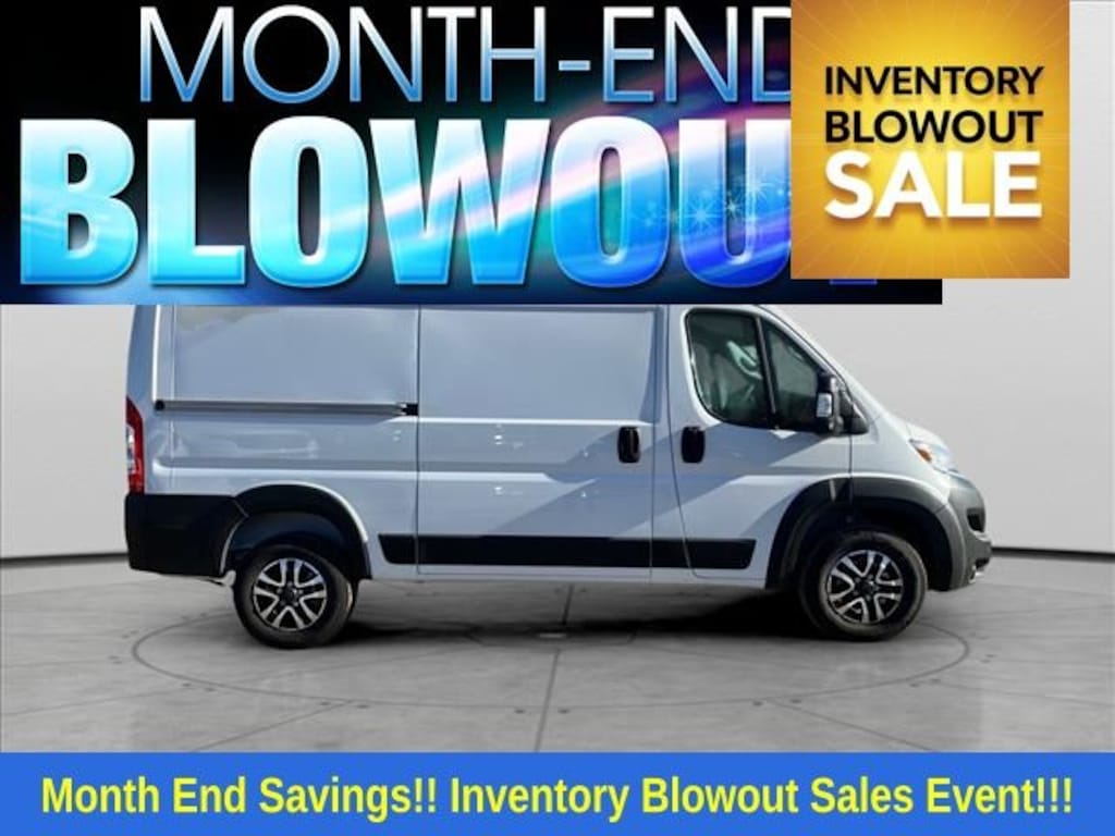 New 2025 Ram ProMaster PROMASTER 3500 SLT CARGO VAN LOW ROOF 136' WB Cargo Van