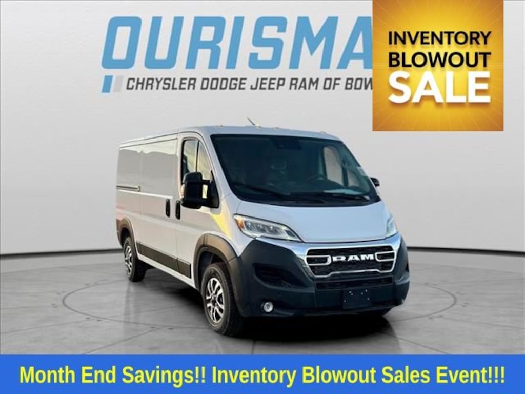 New 2025 Ram ProMaster PROMASTER 3500 SLT CARGO VAN LOW ROOF 136' WB Cargo Van