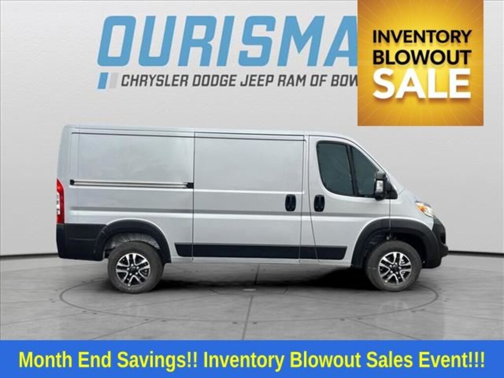 New 2025 Ram ProMaster PROMASTER 3500 SLT CARGO VAN LOW ROOF 136' WB Cargo Van