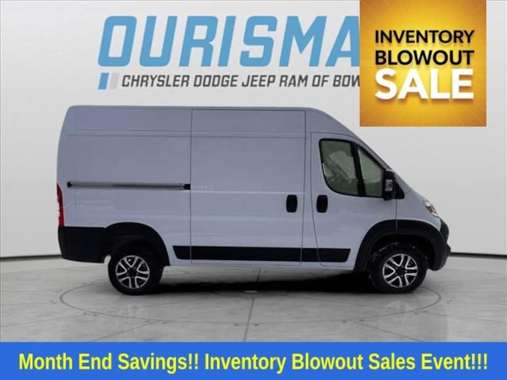 New 2025 Ram ProMaster PROMASTER 2500 SLT CARGO VAN HIGH ROOF 136' WB Cargo Van