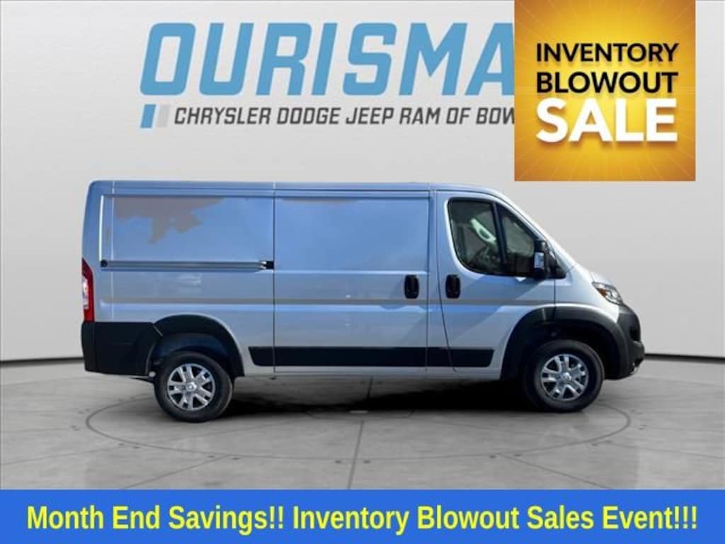 New 2025 Ram ProMaster PROMASTER 2500 SLT CARGO VAN LOW ROOF 136' WB Cargo Van