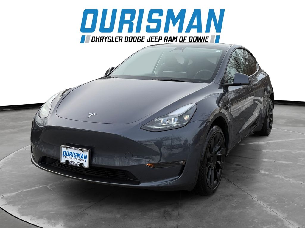Used 2023 Tesla Model Y Long Range with VIN 7SAYGDEE4PF767472 for sale in Bowie, MD
