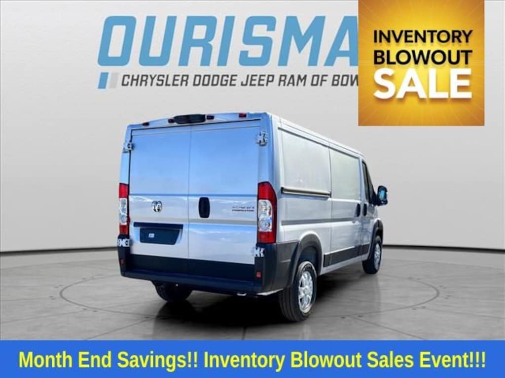 New 2025 Ram ProMaster PROMASTER 2500 SLT CARGO VAN LOW ROOF 136' WB Cargo Van