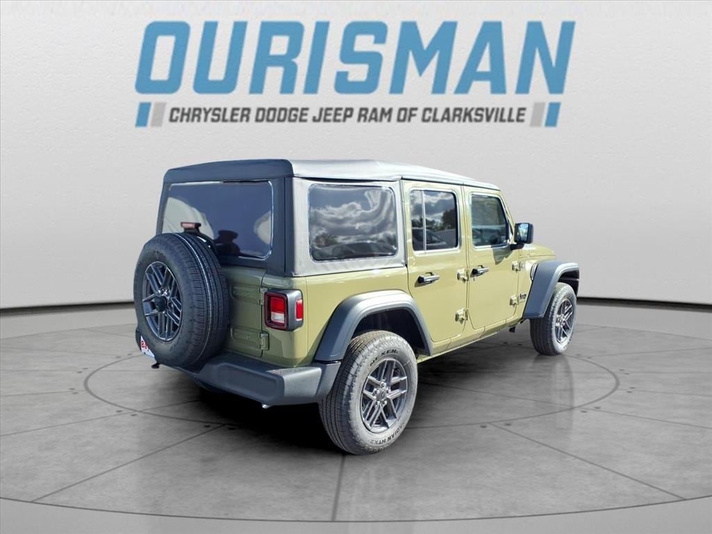 New 2025 Jeep Wrangler 4-DOOR SPORT S Sport Utility