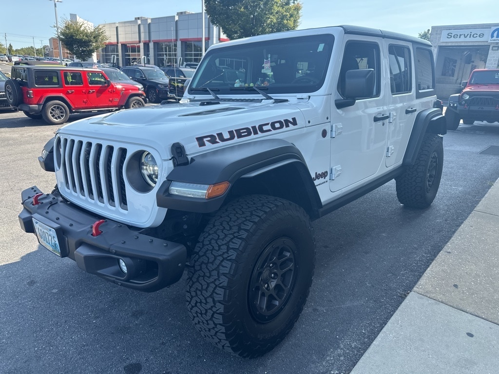 Used 2023 Jeep Wrangler 4-Door Rubicon with VIN 1C4JJXFG1PW697572 for sale in Clarksville, MD