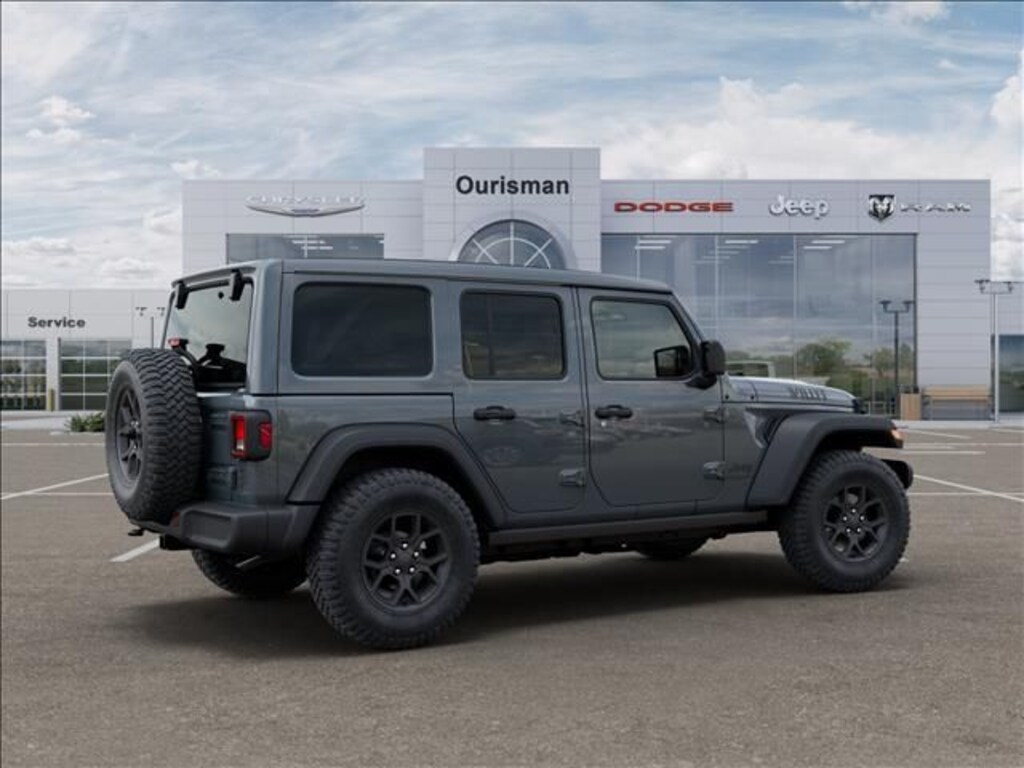 New 2026 Jeep Wrangler 4-DOOR WILLYS Sport Utility