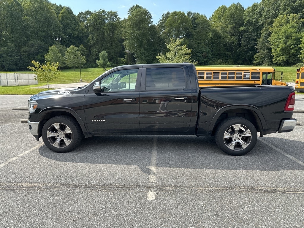 Used 2019 RAM Ram 1500 Pickup Laramie with VIN 1C6SRFJT6KN504432 for sale in Clarksville, MD