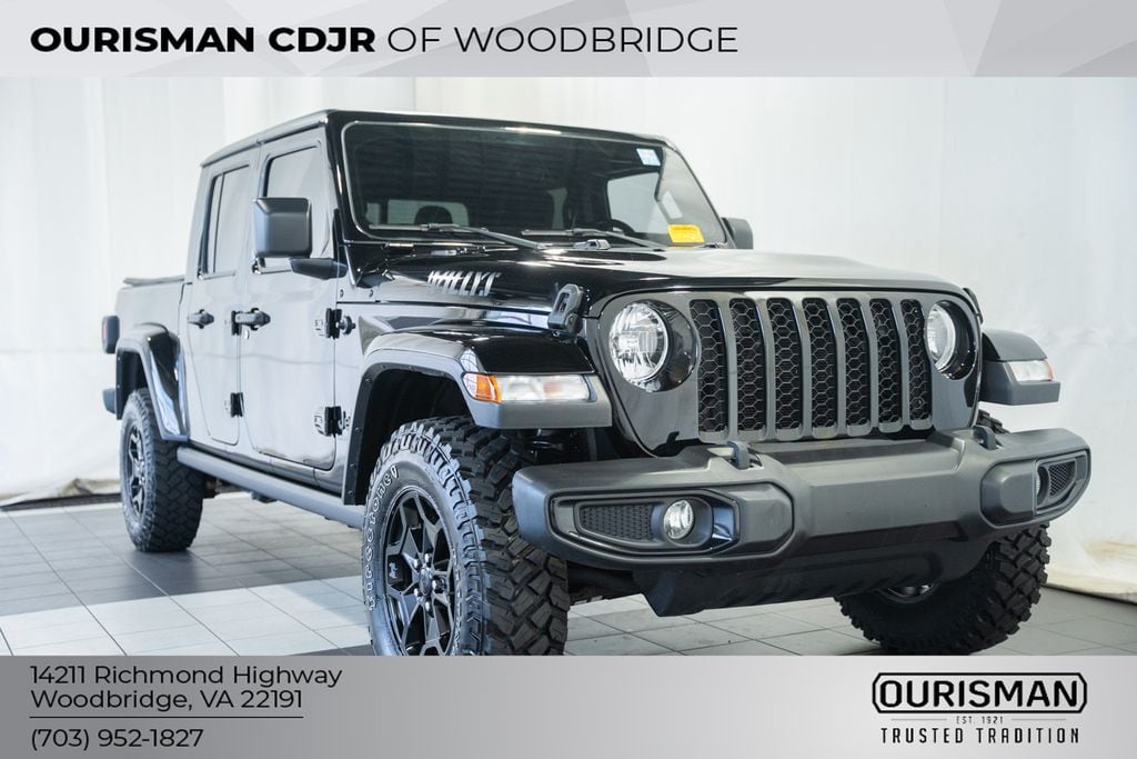 Certified 2022 Jeep Gladiator Willys Truck