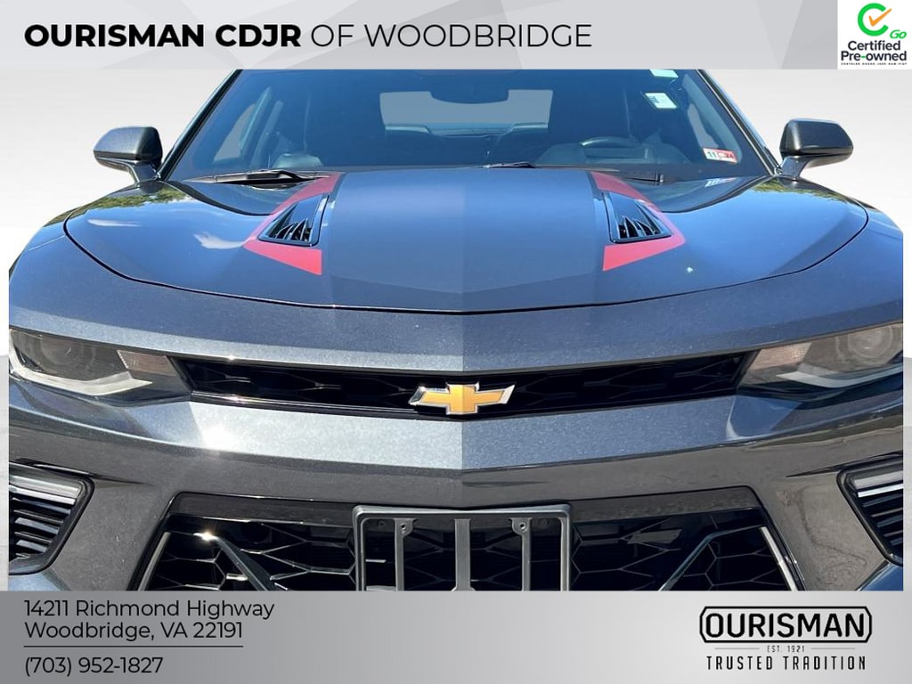 Used 2017 Chevrolet Camaro 2SS with VIN 1G1FH1R70H0203323 for sale in Woodbridge, VA