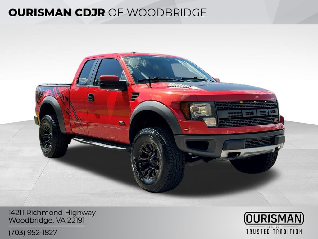 Used 2011 Ford F-150 SVT Raptor with VIN 1FTEX1R61BFC76198 for sale in Woodbridge, VA