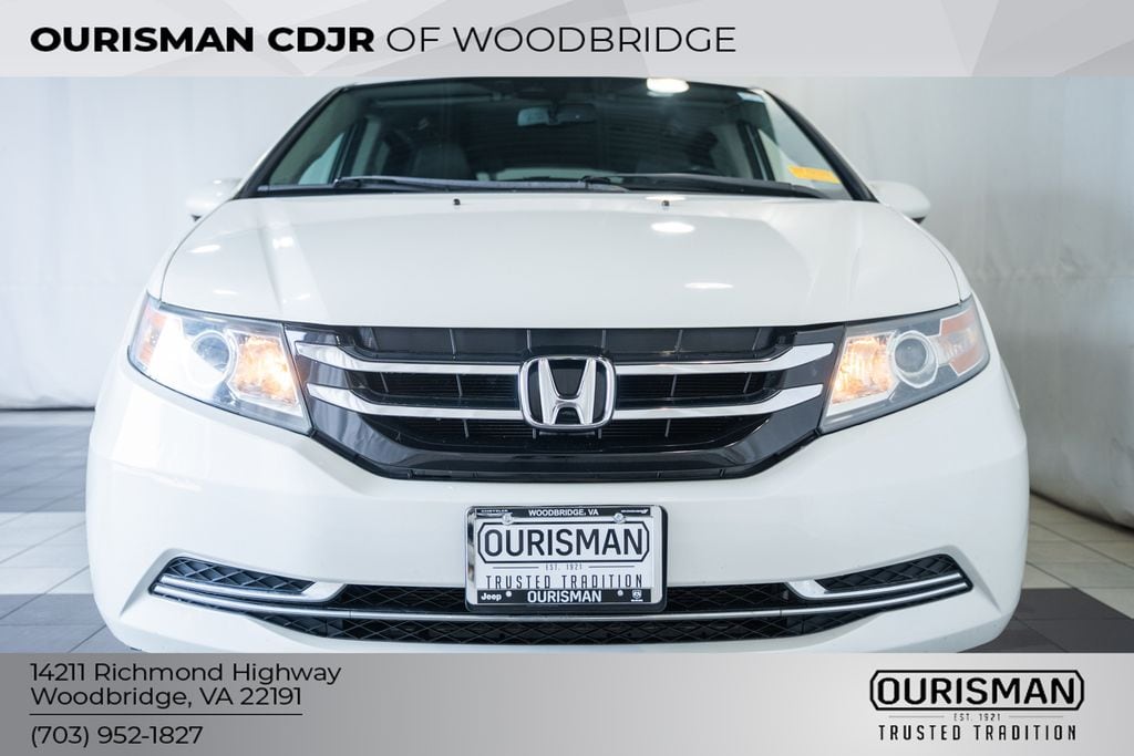 Used 2014 Honda Odyssey EX-L with VIN 5FNRL5H64EB107145 for sale in Woodbridge, VA