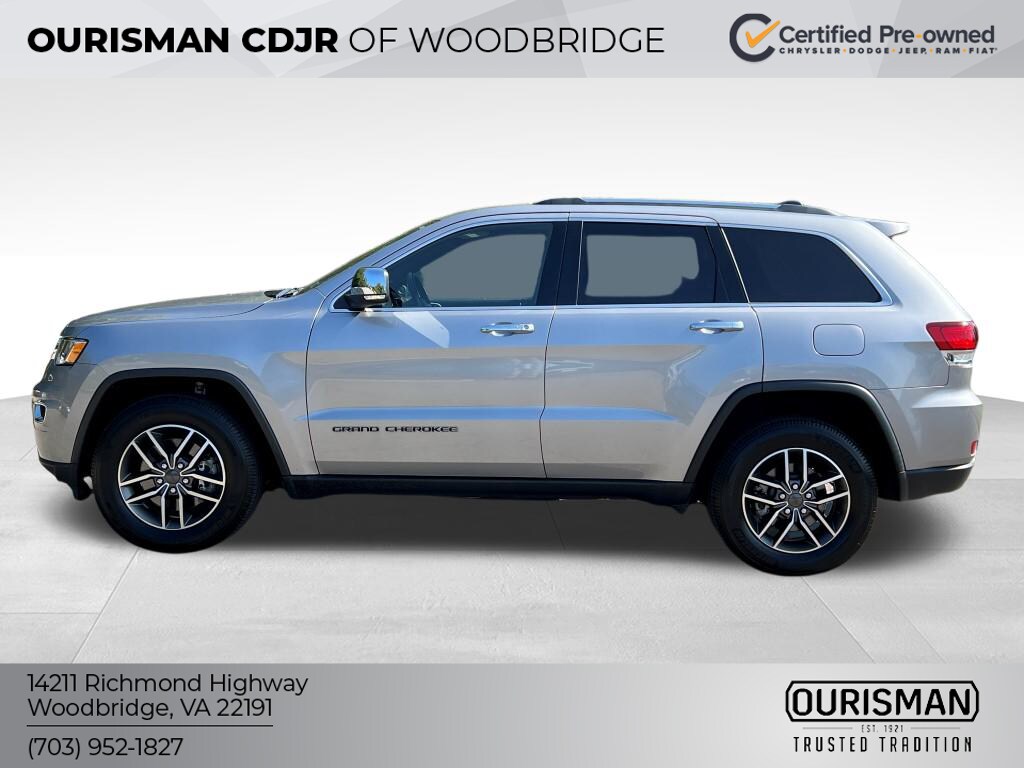 Used 2021 Jeep Grand Cherokee Limited with VIN 1C4RJFBG8MC672345 for sale in Woodbridge, VA