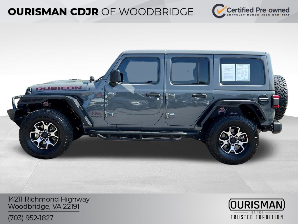 Used 2020 Jeep Wrangler Unlimited Rubicon with VIN 1C4HJXFG2LW140436 for sale in Woodbridge, VA