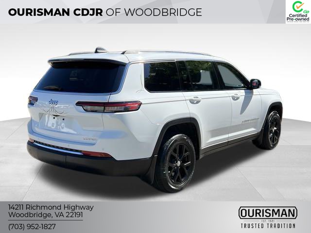 Certified 2021 Jeep Grand Cherokee L Limited with VIN 1C4RJKBG0M8184471 for sale in Woodbridge, VA