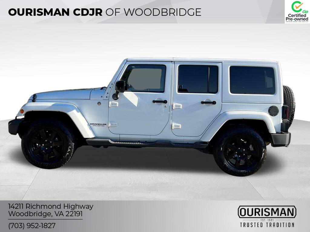 Used 2014 Jeep Wrangler Unlimited Sahara with VIN 1C4BJWEG0EL257549 for sale in Woodbridge, VA