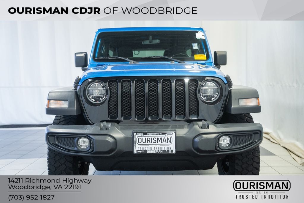 Certified 2022 Jeep Wrangler Unlimited Willys SUV