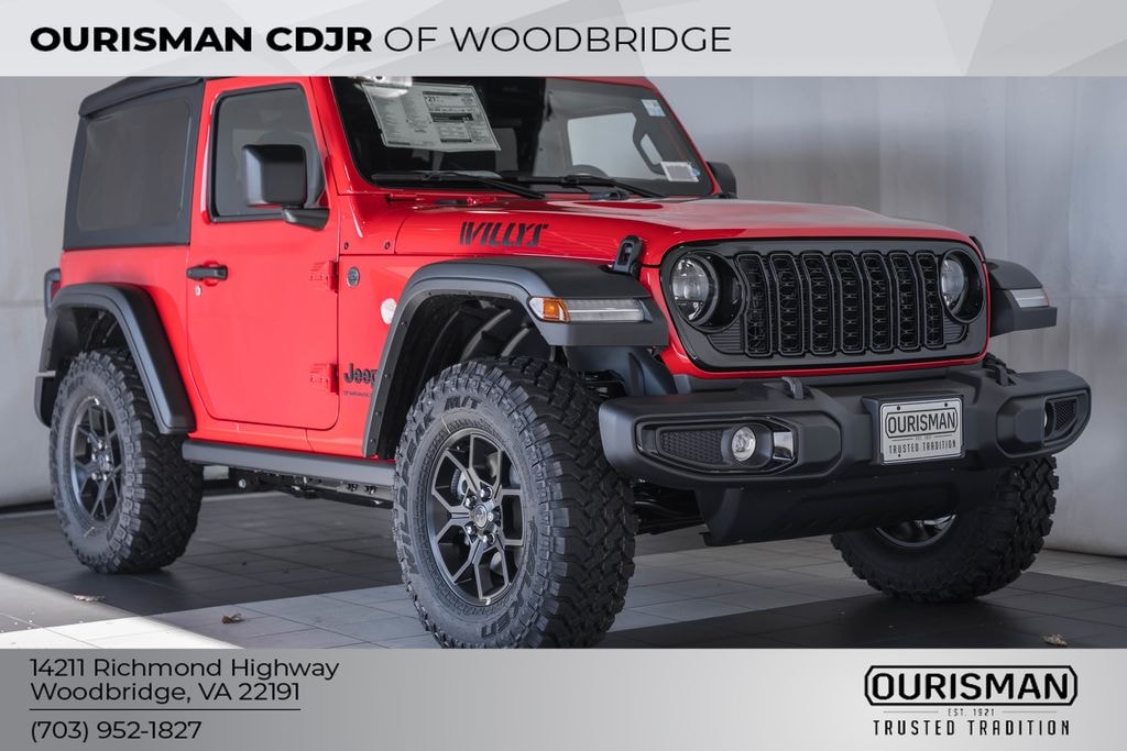 New 2026 Jeep Wrangler Willys 4x4 Sport Utility