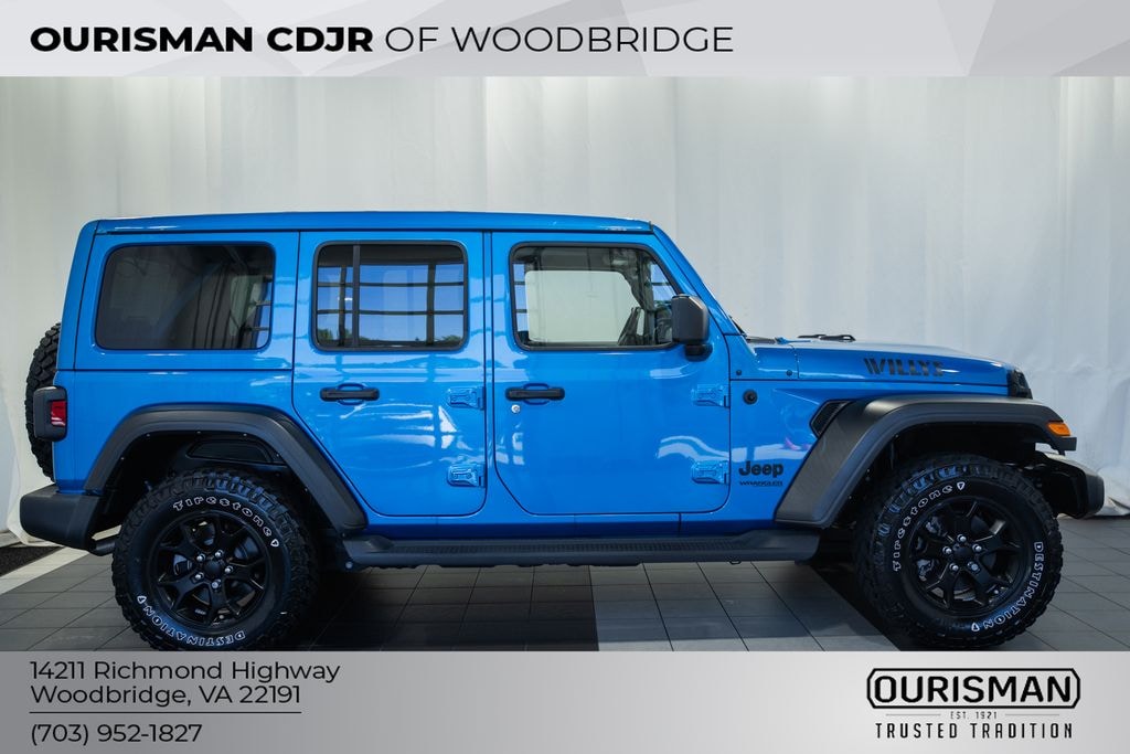 Certified 2022 Jeep Wrangler Unlimited Willys SUV