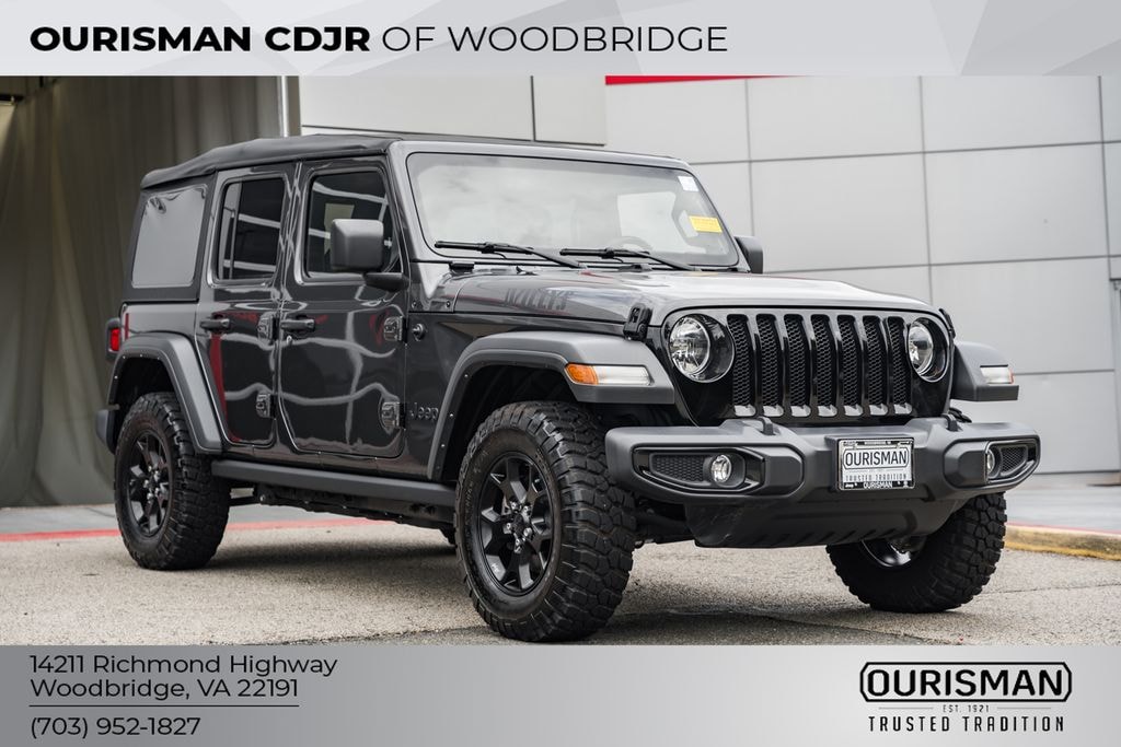 Used 2022 Jeep Wrangler Unlimited Willys SUV
