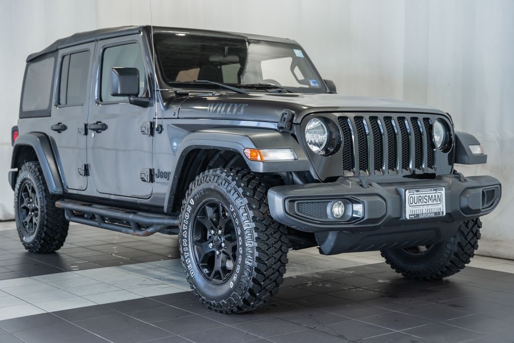 Used 2021 Jeep Wrangler Unlimited Willys SUV