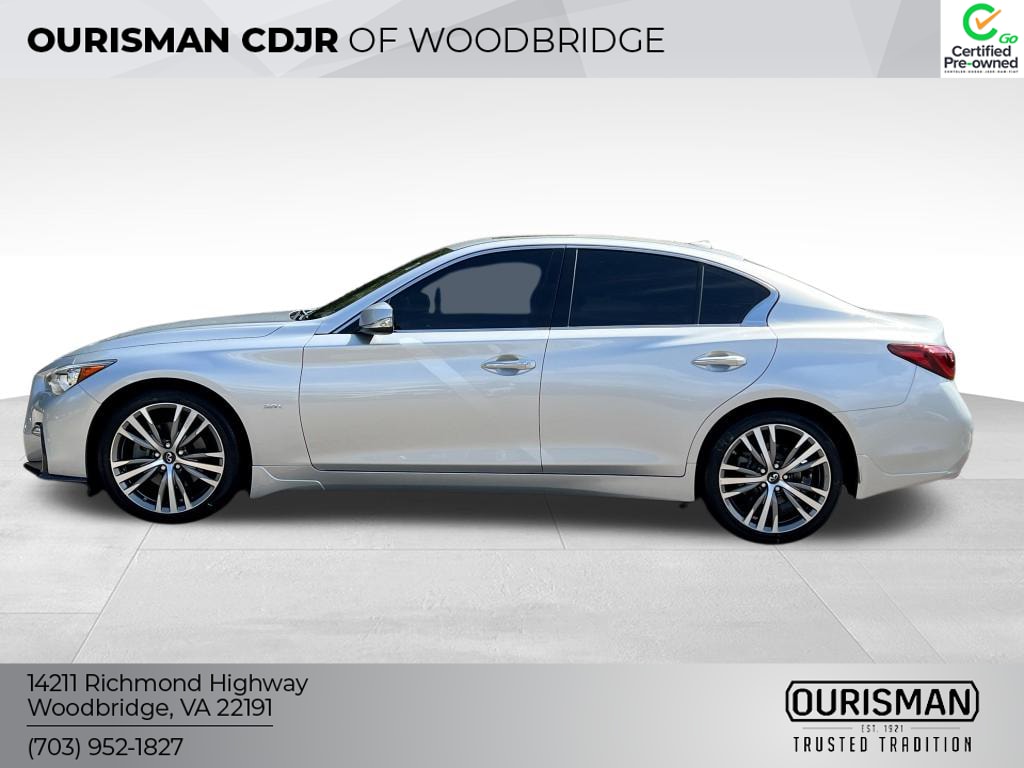 Used 2018 INFINITI Q50 SPORT with VIN JN1EV7AR7JM432353 for sale in Woodbridge, VA