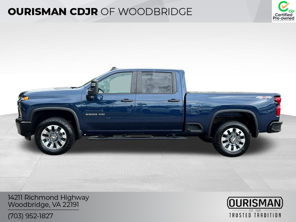 Used 2023 Chevrolet Silverado 2500HD Custom with VIN 2GC4YME76P1713751 for sale in Woodbridge, VA