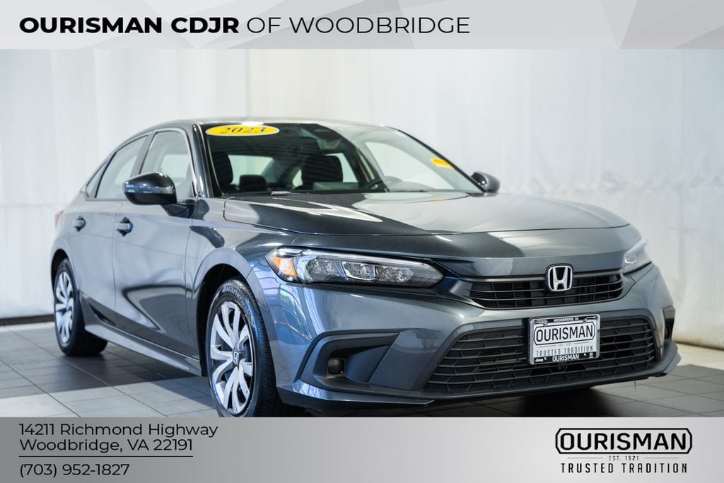 Certified 2023 Honda Civic LX Sedan