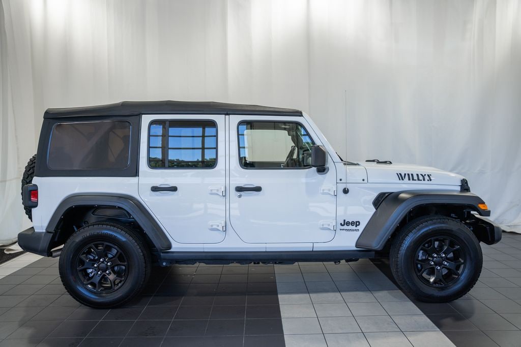 Used 2022 Jeep Wrangler Unlimited Willys SUV
