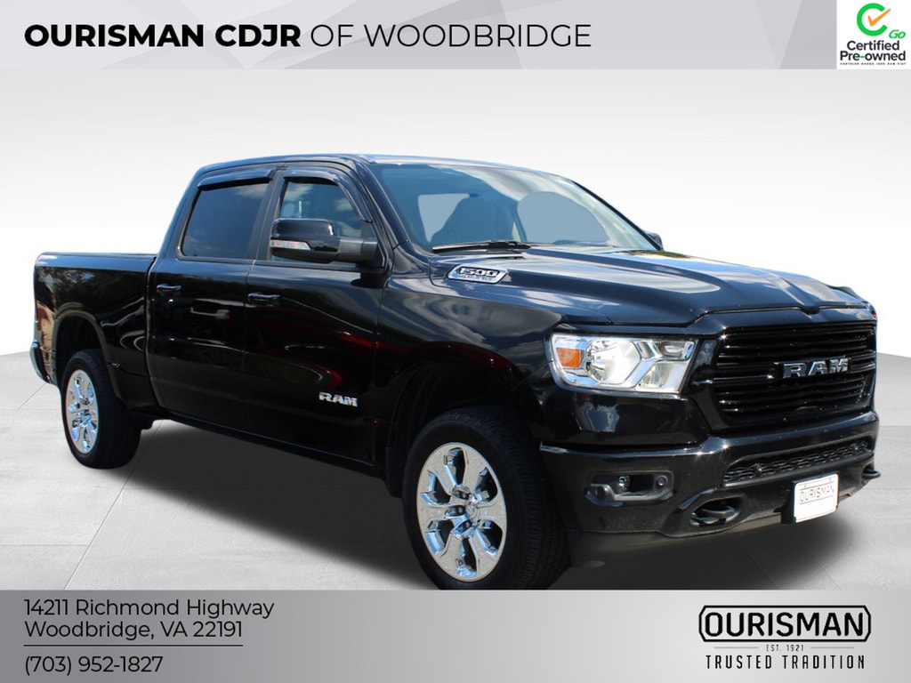 Used 2020 RAM Ram 1500 Pickup Big Horn/Lone Star with VIN 1C6SRFMT0LN225247 for sale in Woodbridge, VA