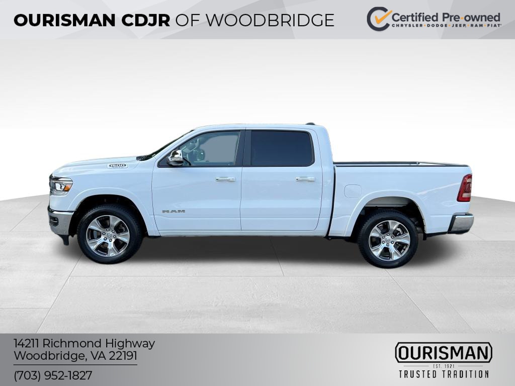 Used 2022 RAM Ram 1500 Pickup Laramie with VIN 1C6SRFJT1NN478844 for sale in Woodbridge, VA