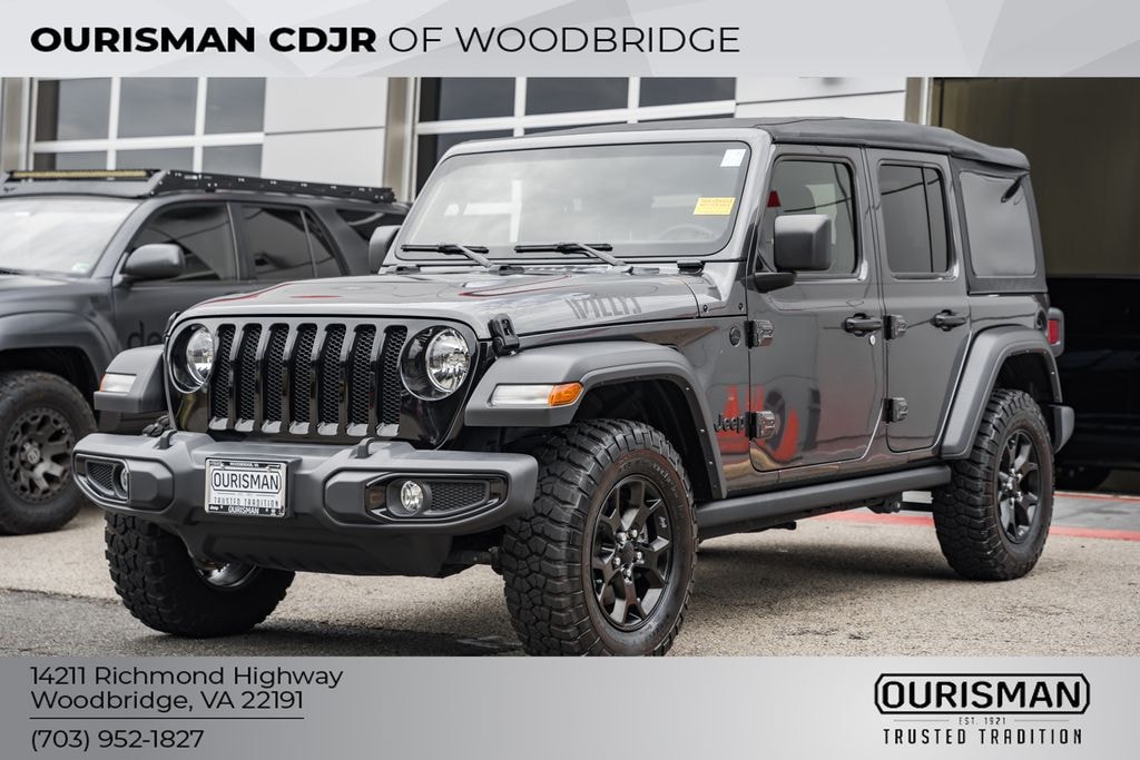 Used 2022 Jeep Wrangler Unlimited Willys SUV