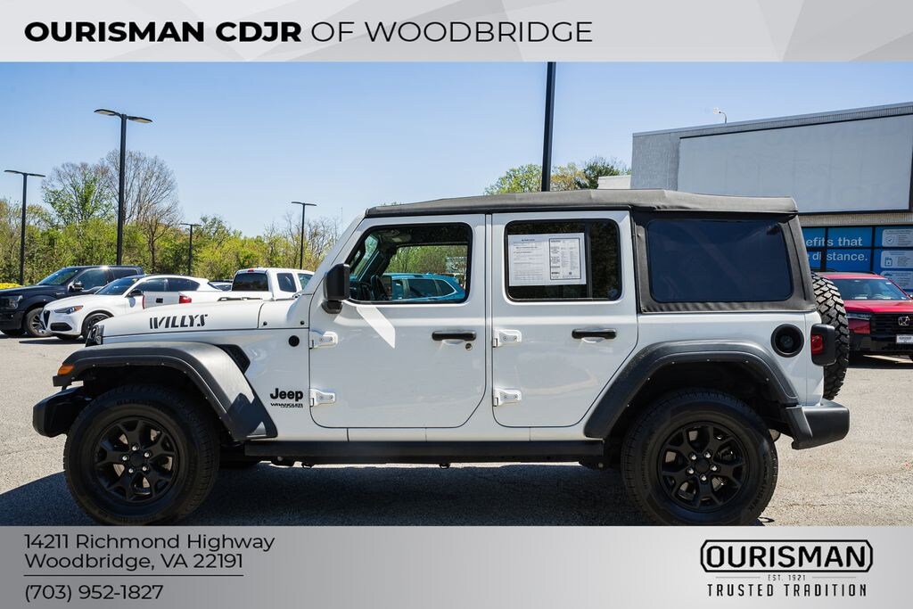 Used 2022 Jeep Wrangler Unlimited Willys SUV