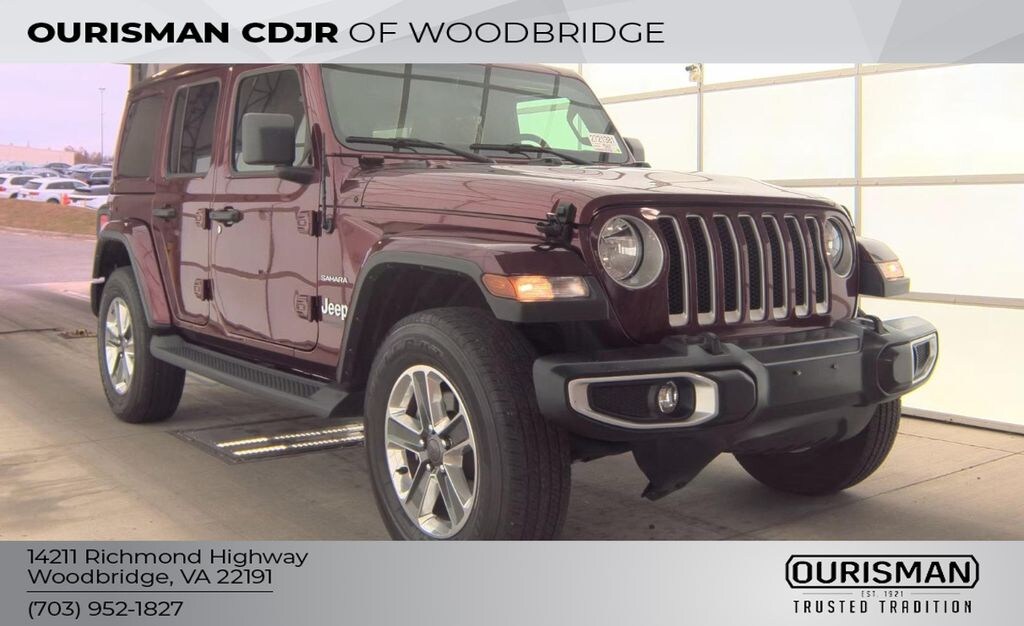 Used 2021 Jeep Wrangler Unlimited Sahara SUV
